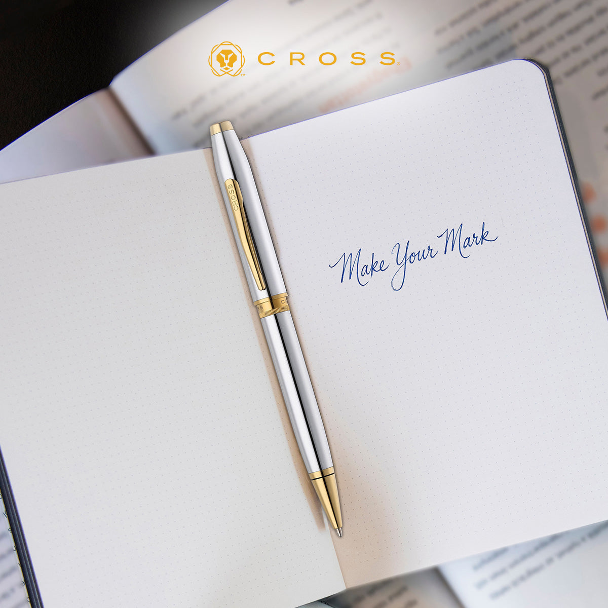 Cross Foundry Chrome Medalist Ballpoint Pen