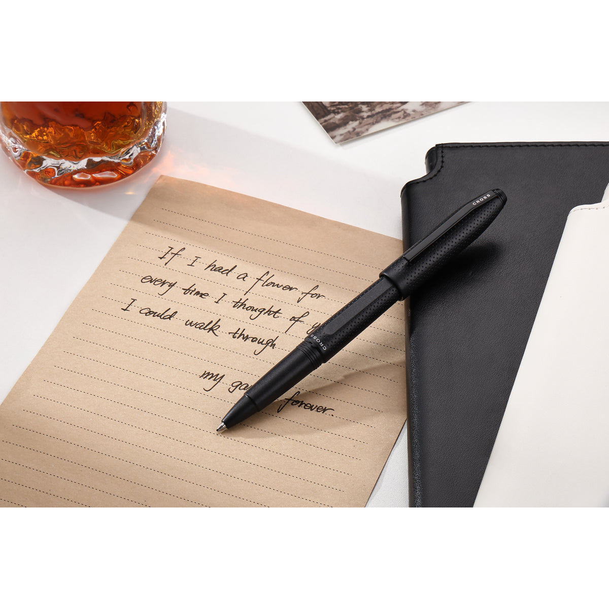 Cross Prism Obsidian Black w/Matt Black Trim Rollerball Pen