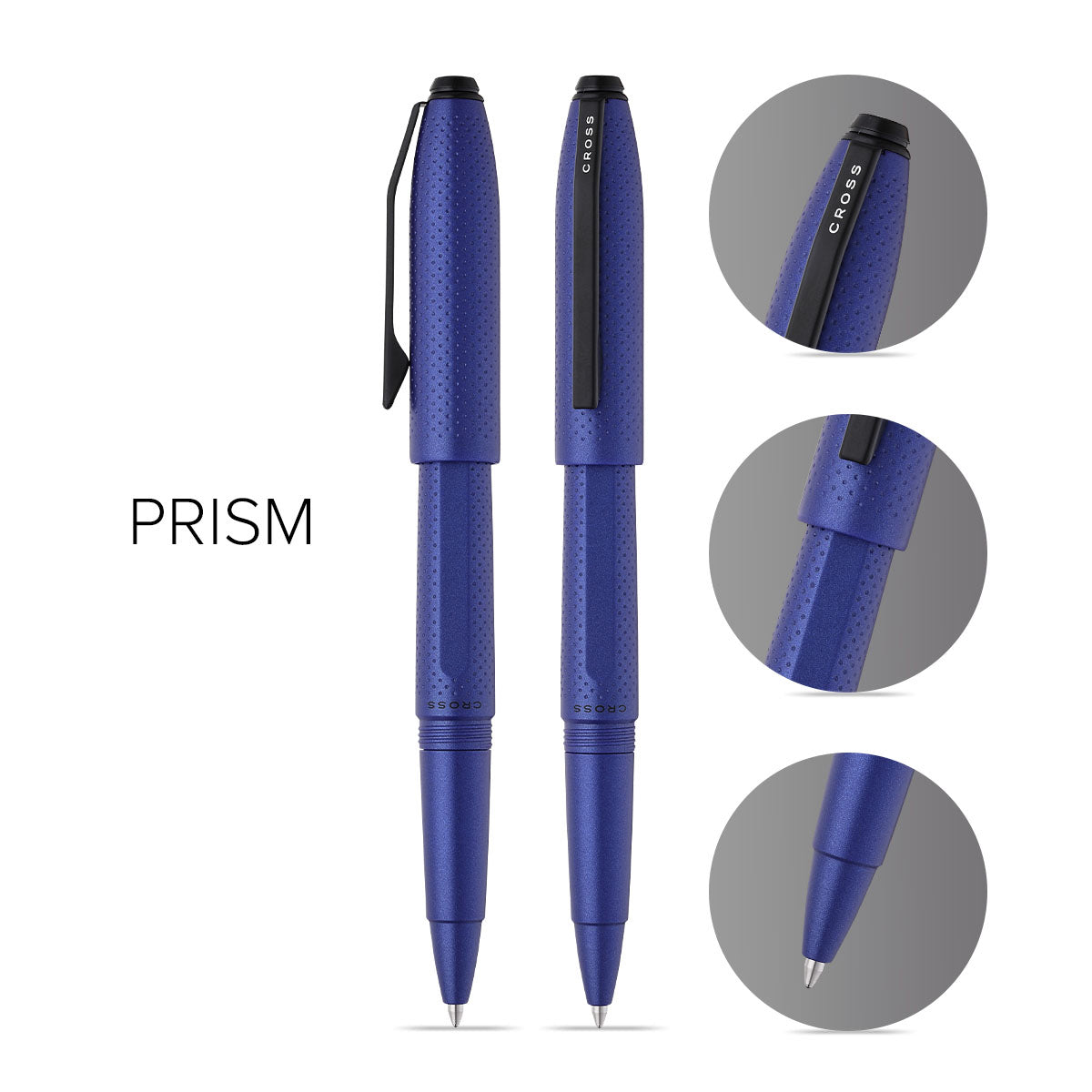 Cross Prism Sea Blue w/Matt Black Trim Rollerball Pen
