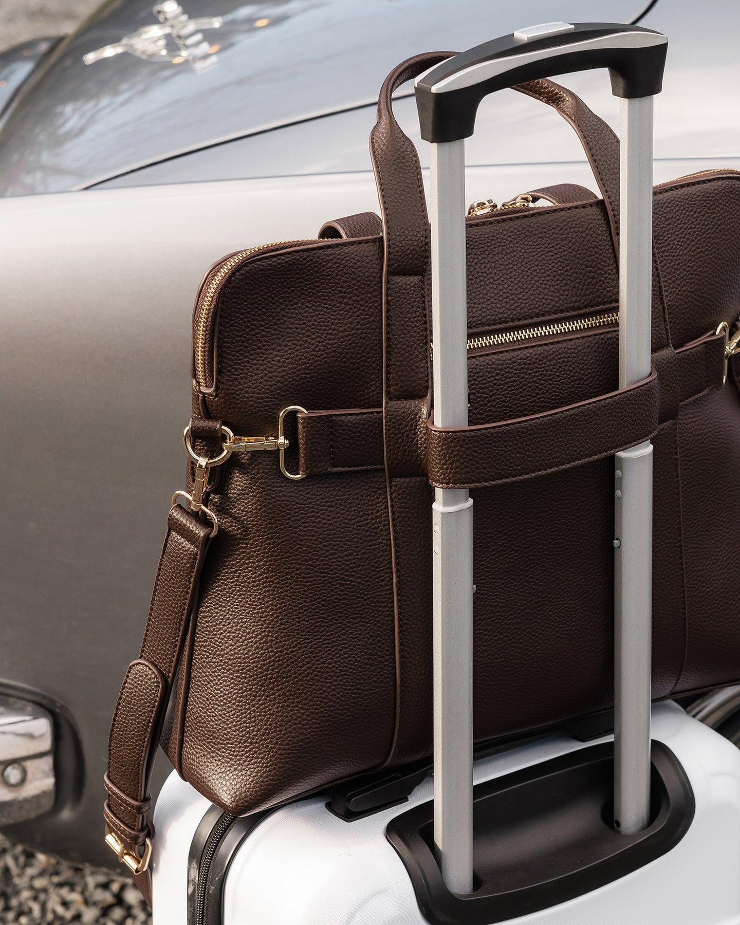 Rhodes Laptop Bag - Chocolate