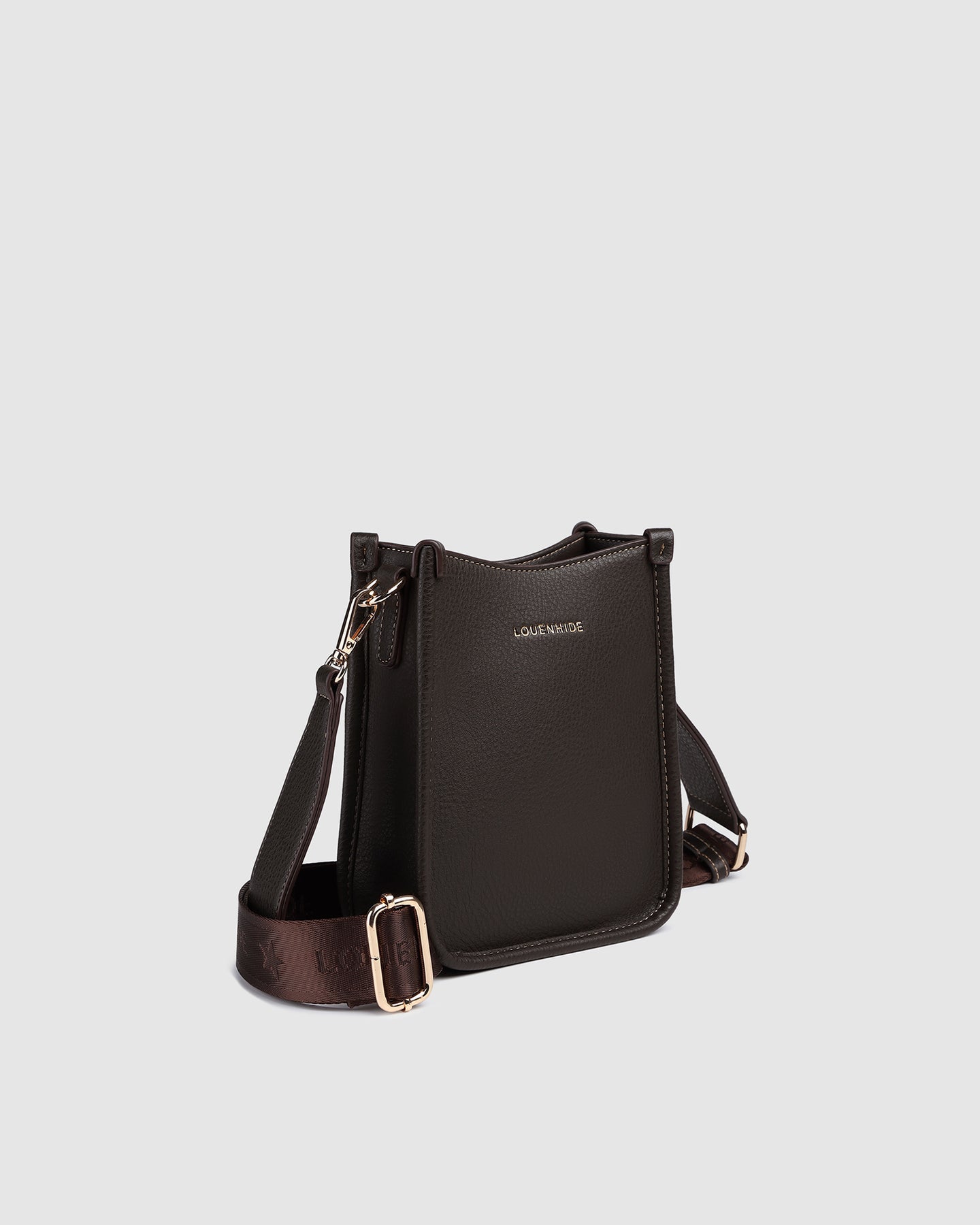 Parker Phone Crossbody Bag - Chocolate