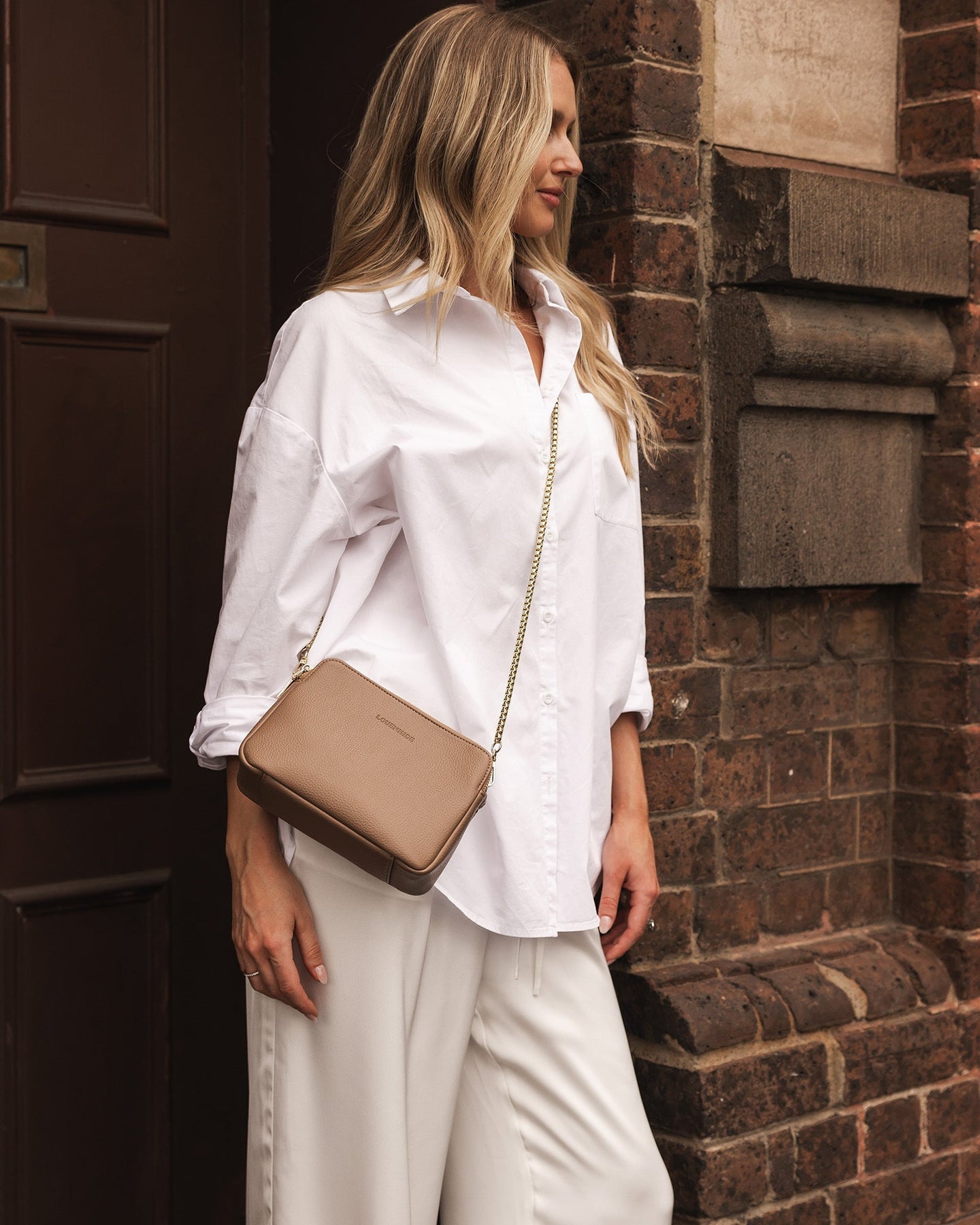 Elle Crossbody Bag (Coffee)