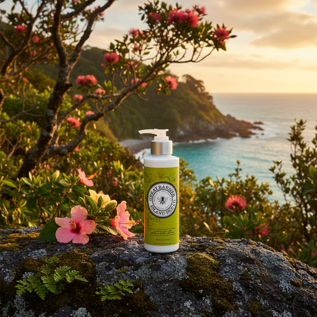 Great Barrier Island Bee Co Hibiscus & Lime Body Lotion