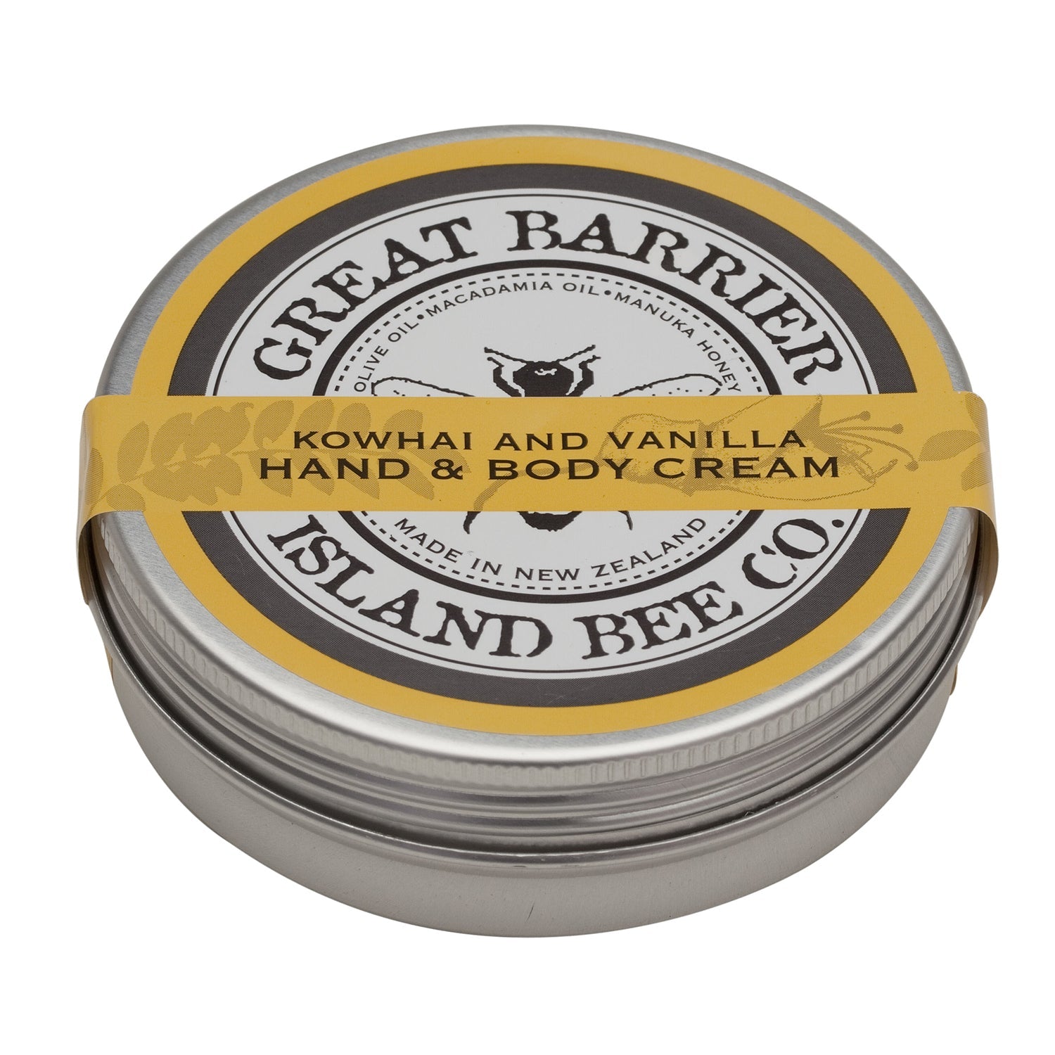 Great Barrier Island Bee Co Kōwhai & Vanilla Hand & Body Cream