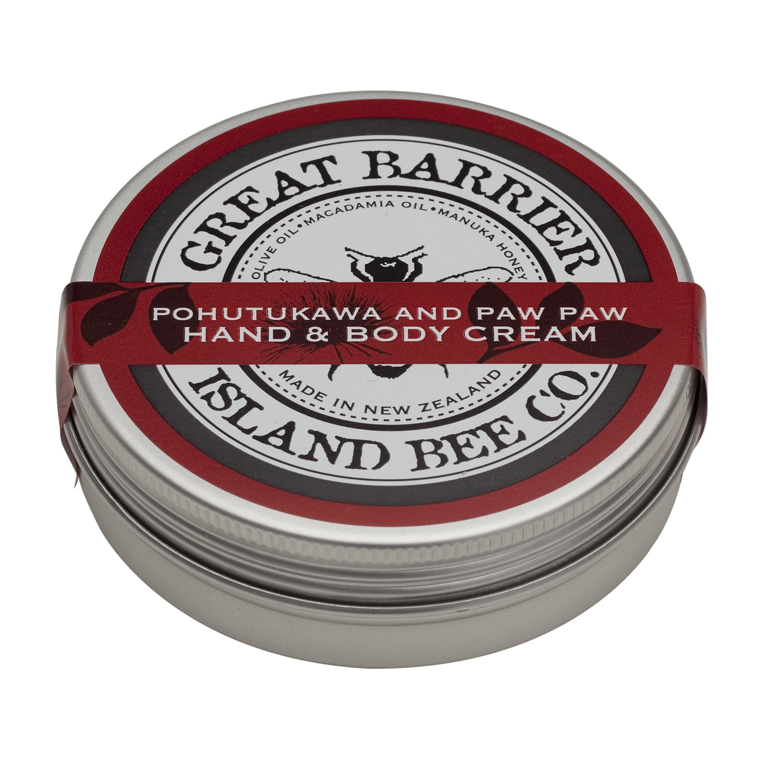 Great Barrier Island Bee Co  Pohutukawa & Pawpaw Body Cream