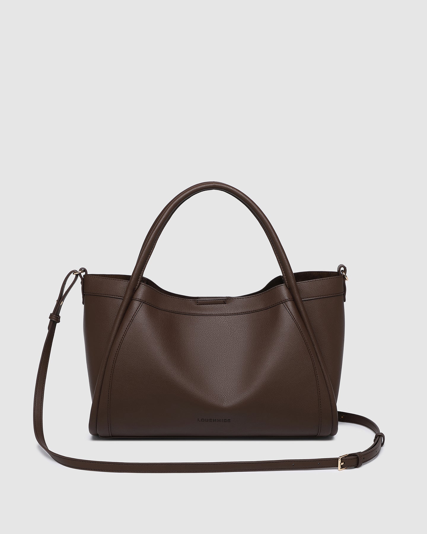 Mini Sutton Shoulder Bag - Chocolate