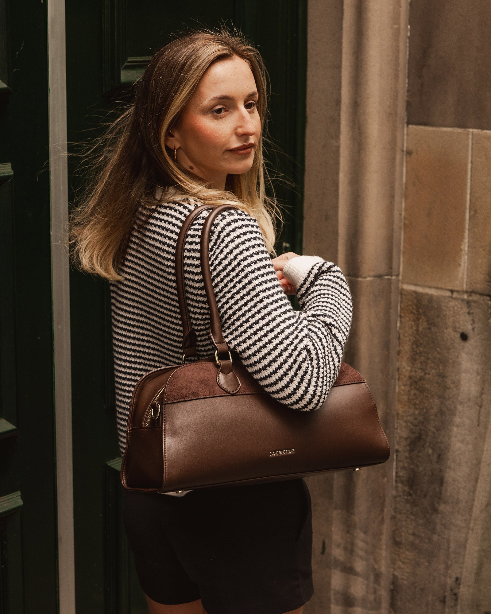 Eleanor Shoulder Bag - Chocolate