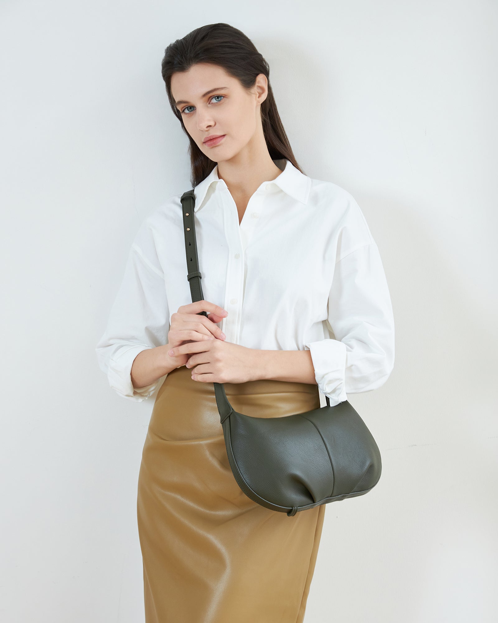 Olivia Shoulder Bag - Olive