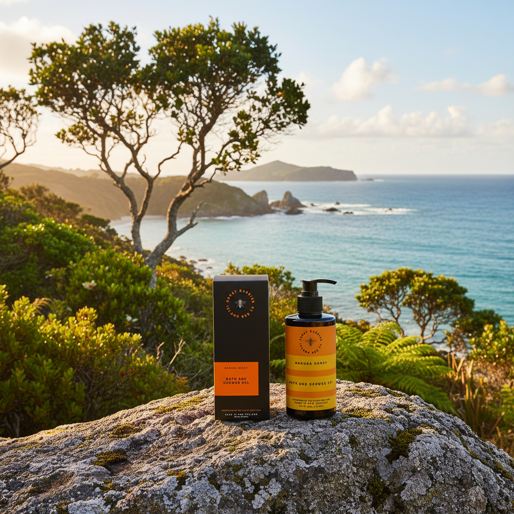 Great Barrier Island Manuka Honey Bath & Shower Gel - 100ml