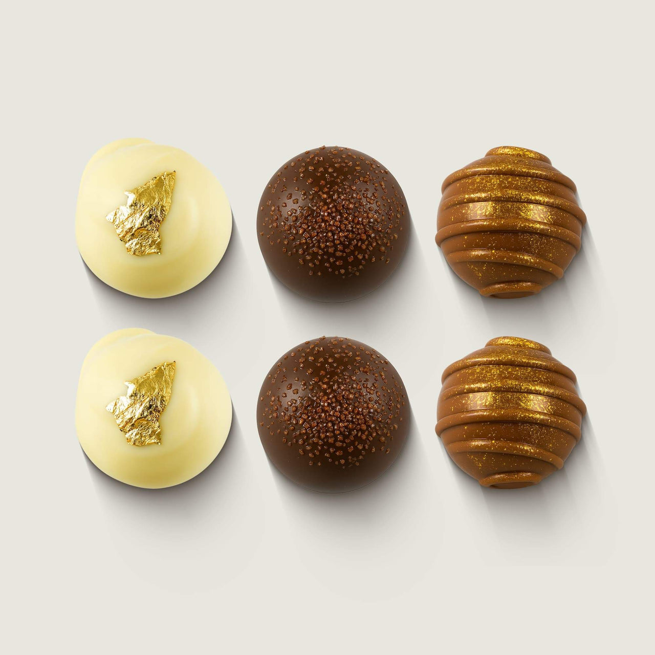 Chocolate Brown Boxed Chocolates 6Pk Happy Hour
