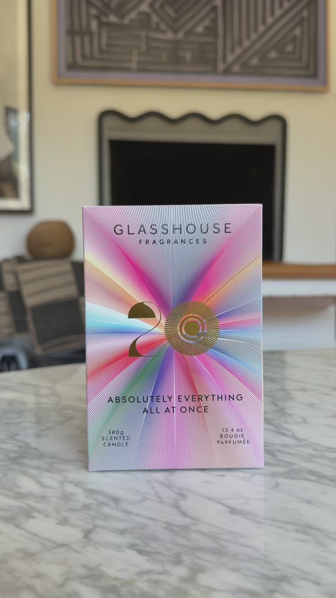 Glasshouse  380g Candle - 20 Year Anniversary Candle