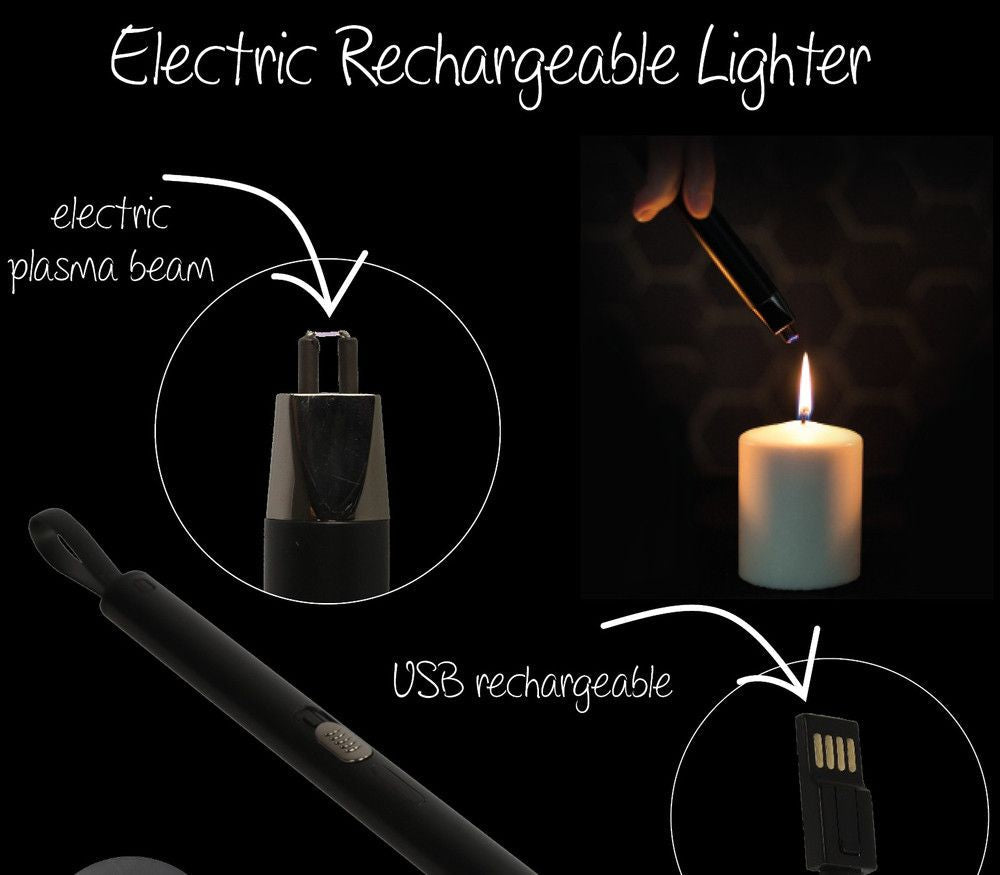 Rechargeable Arc USB Lighter - Forest Green