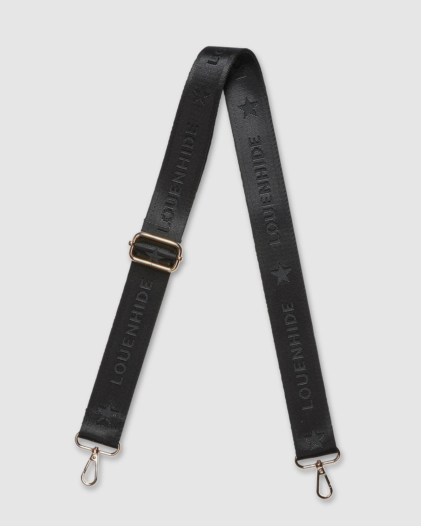 Logo Bag Strap - Black