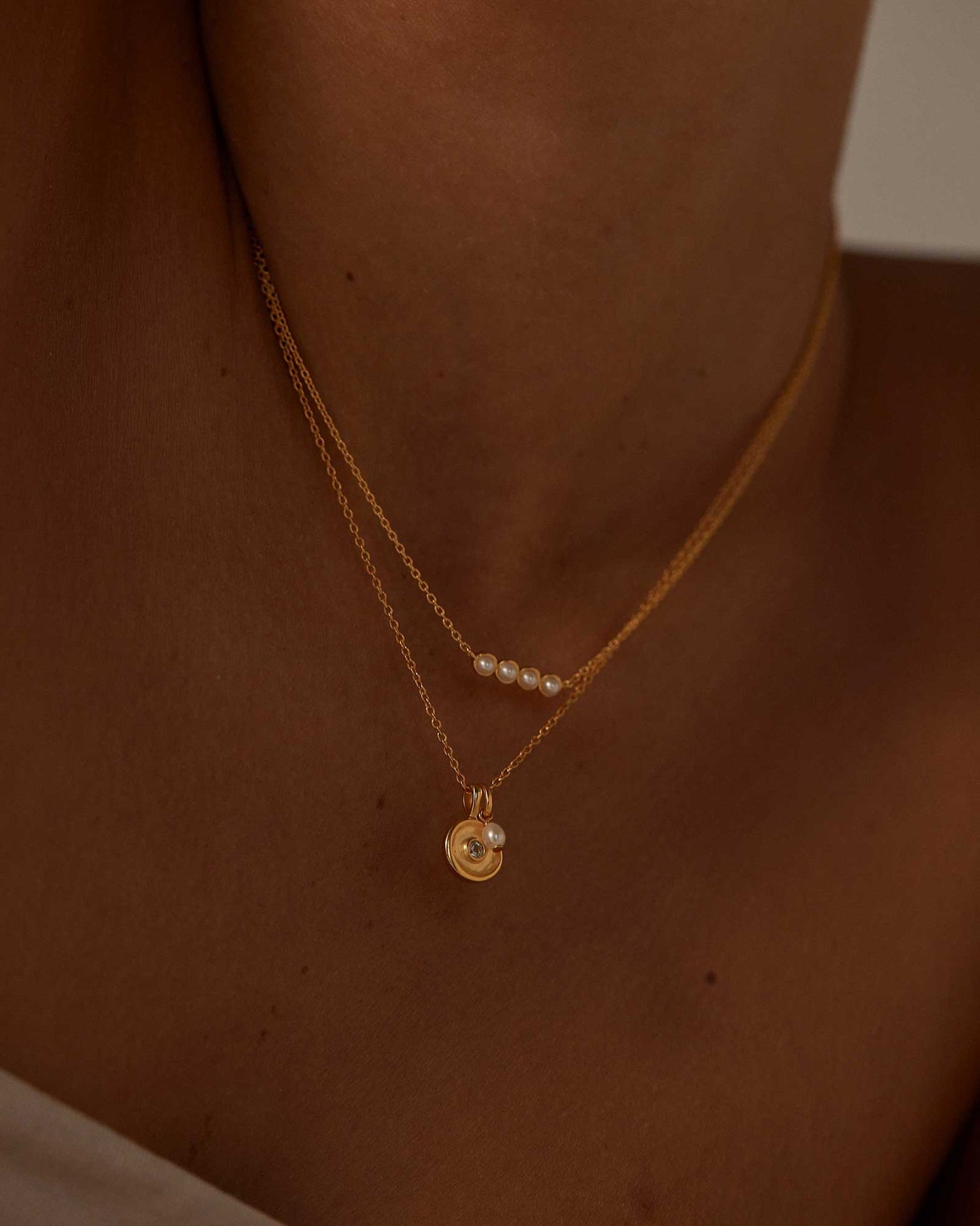 SOLSTICE NECKLACE (18K GOLD VERMEIL)