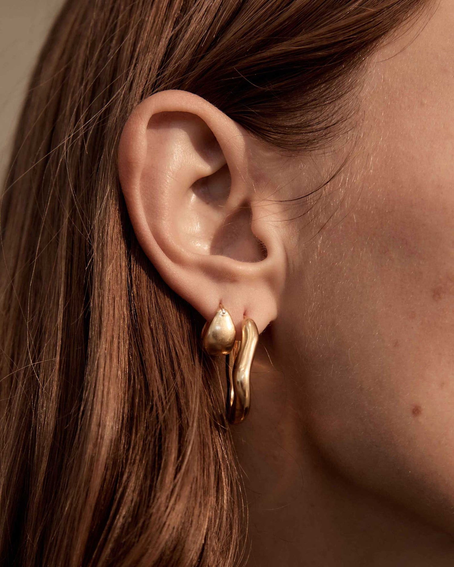 Tresor Hoops Small (Gold)