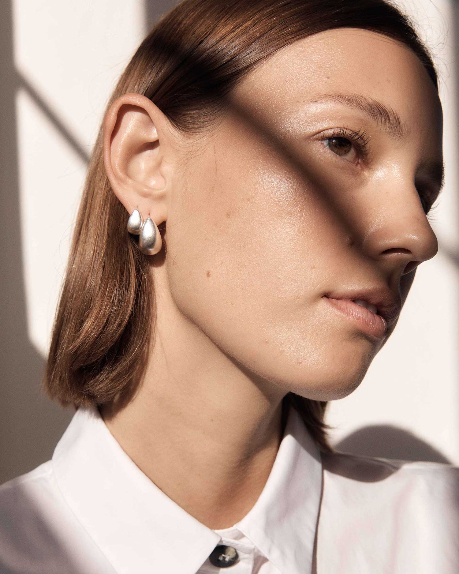 Tresor Hoops Small (Sterling Silver)