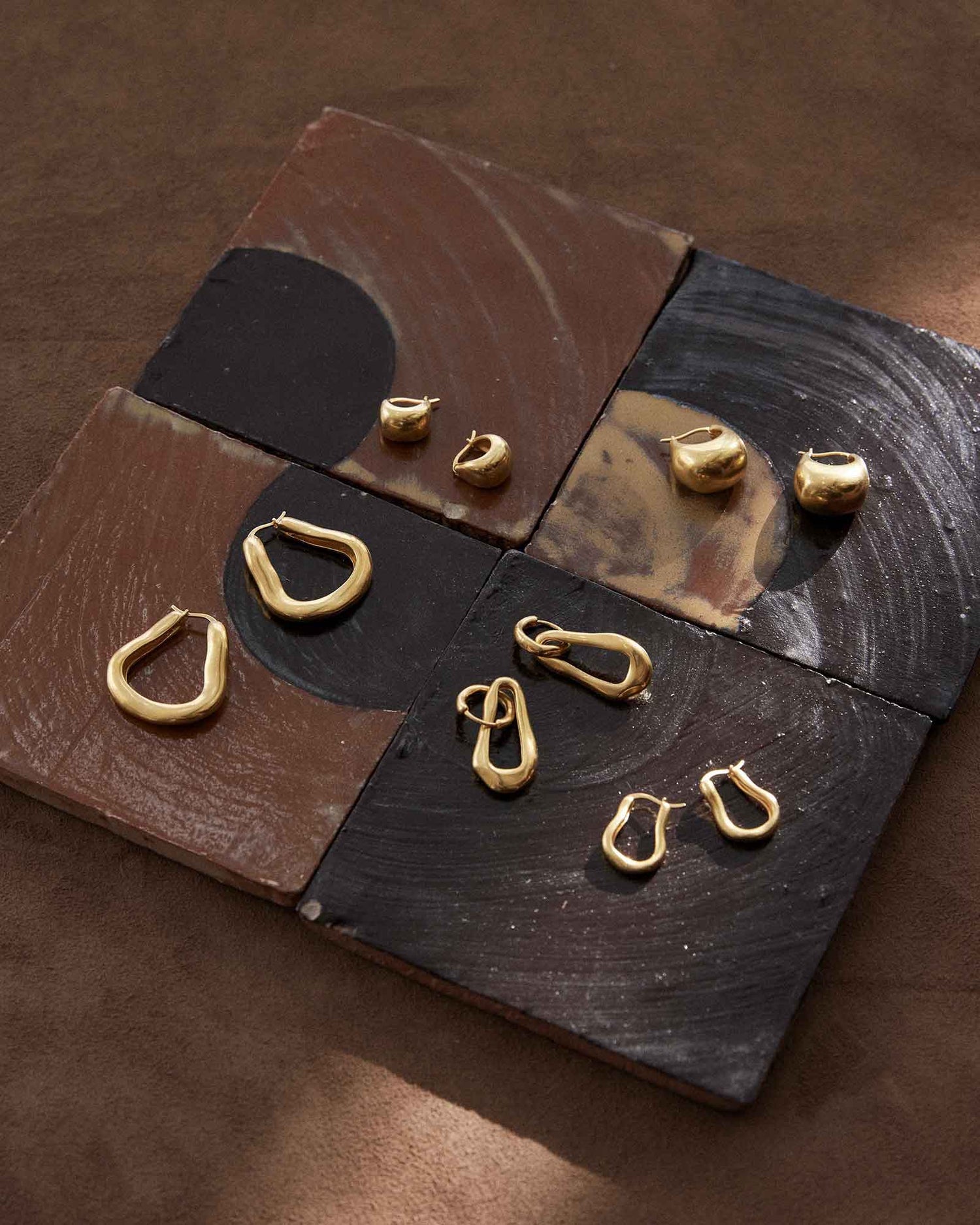 Tresor Hoops Small (Gold)