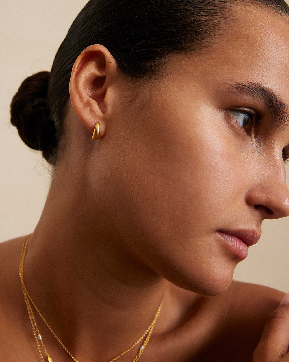 ERA HUGGIES  - 18K Gold Plated