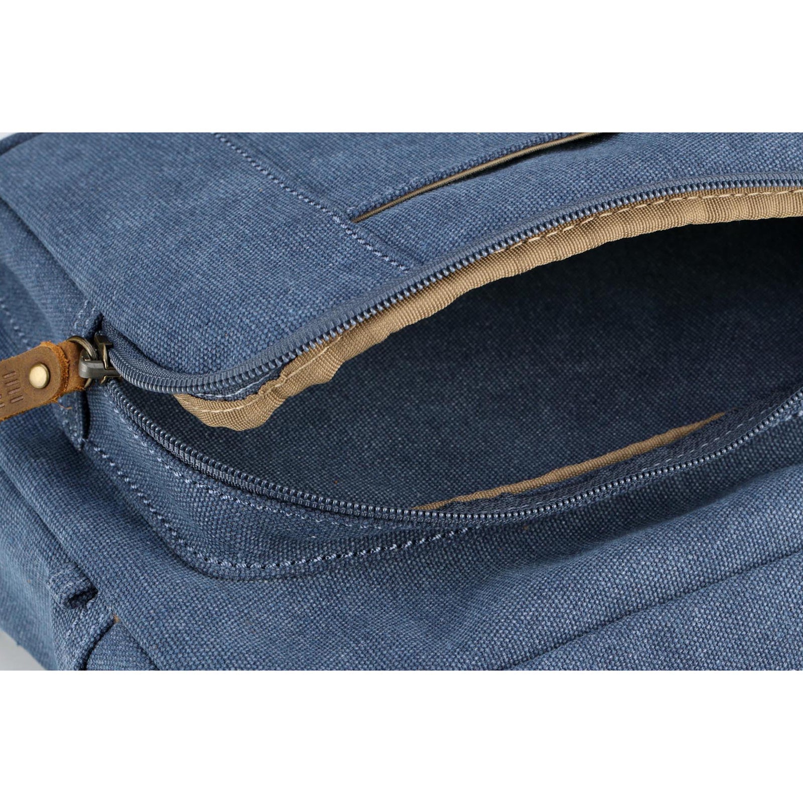 Classic 234 Zip Top Satchel - Blue