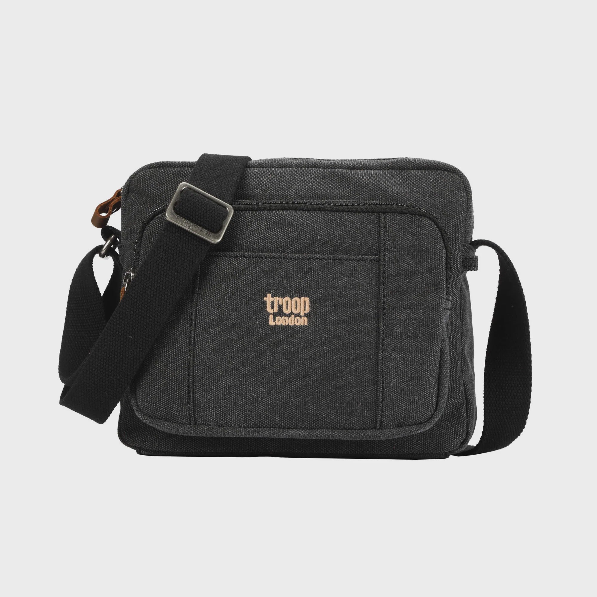 CLASSIC 235 Canvas Across Body Bag - Black Wash