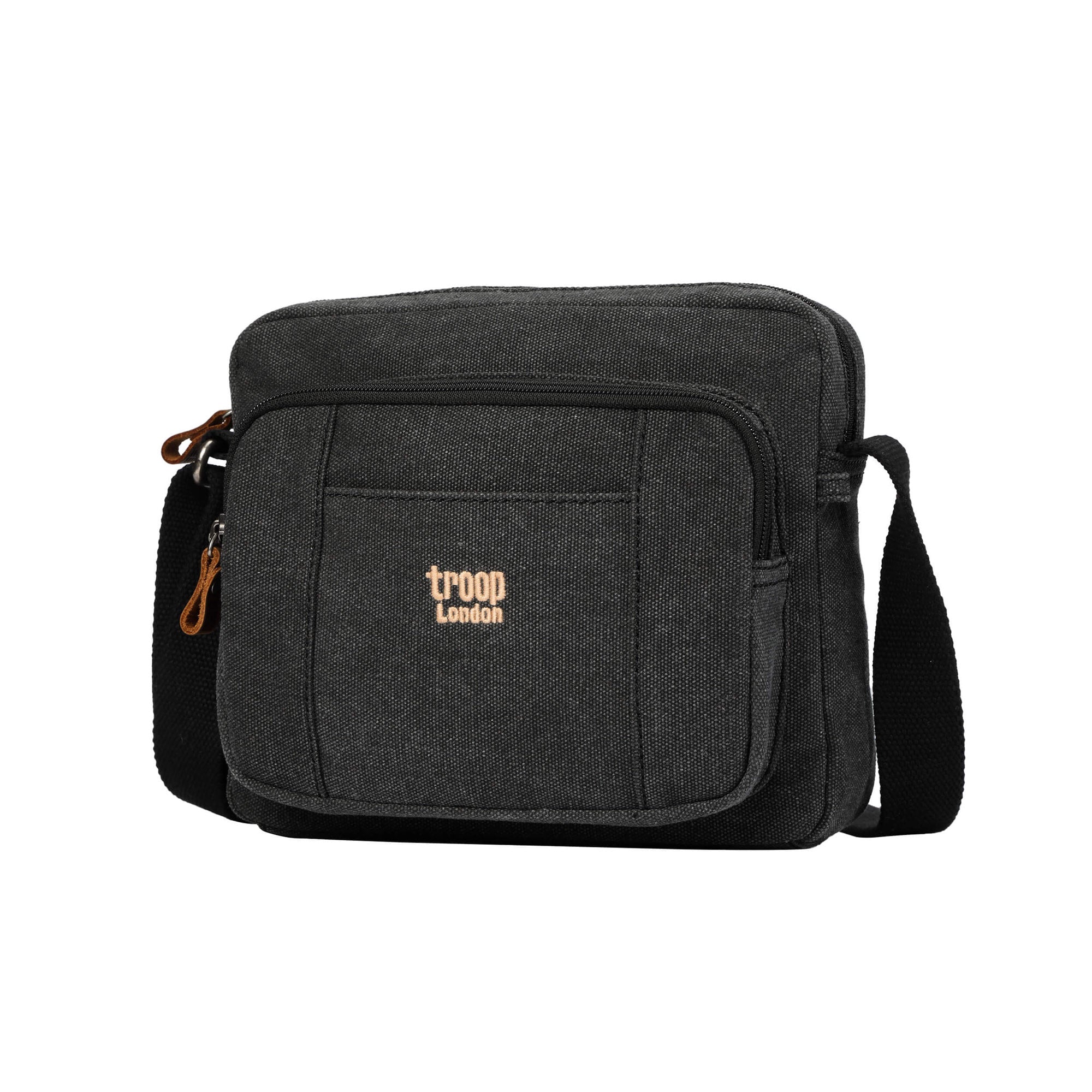 CLASSIC 235 Canvas Across Body Bag - Black Wash