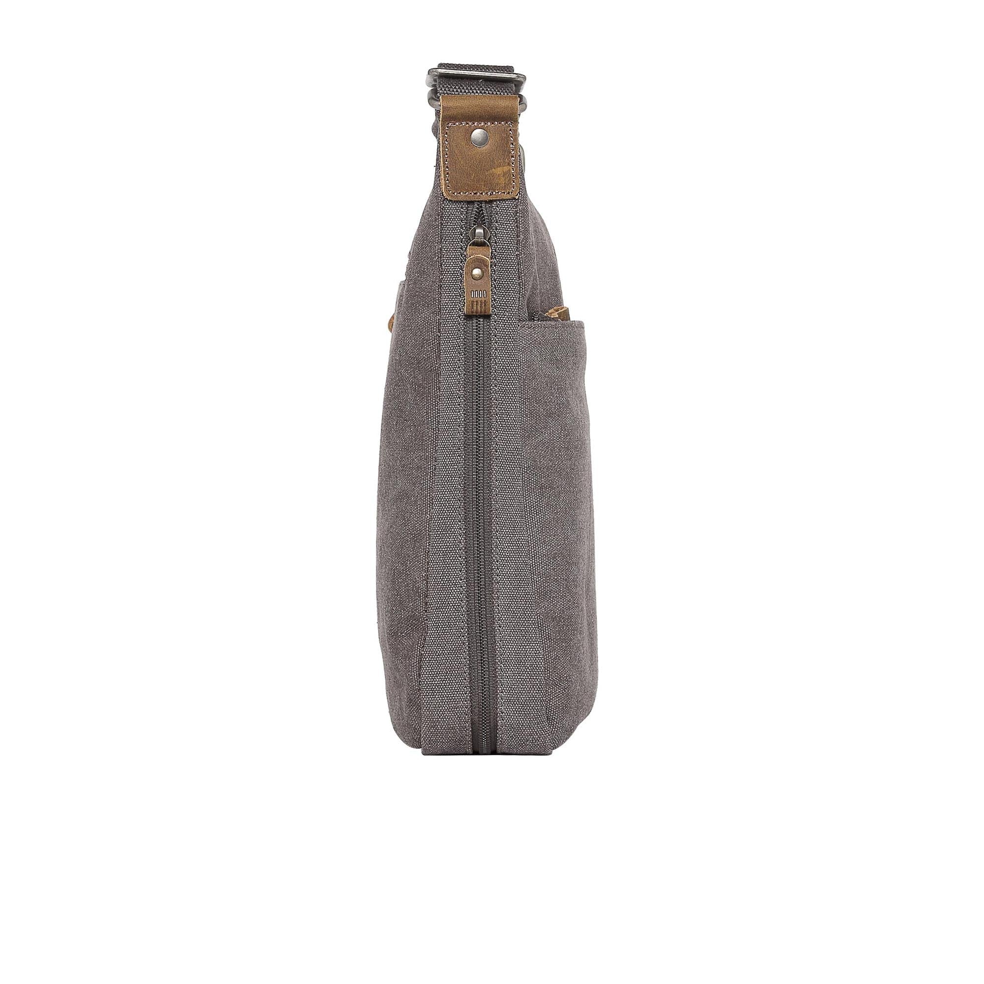 Classic 236 Canvas Across Body bag - Charcoal