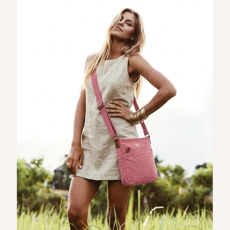 Classic 237 Small Zip Top Shoulder Bag - Grey Ash