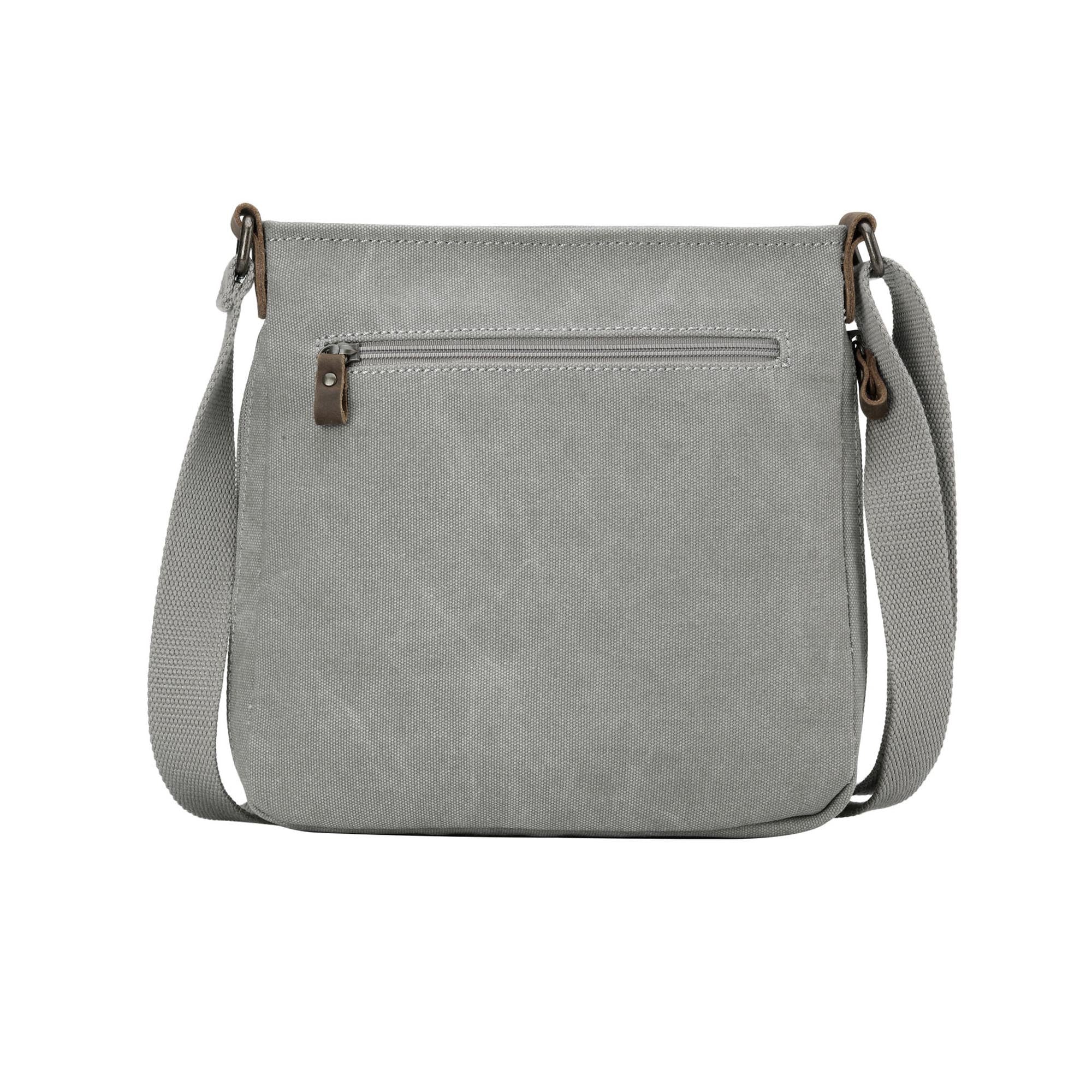 Classic 237 Small Zip Top Shoulder Bag - Grey Ash