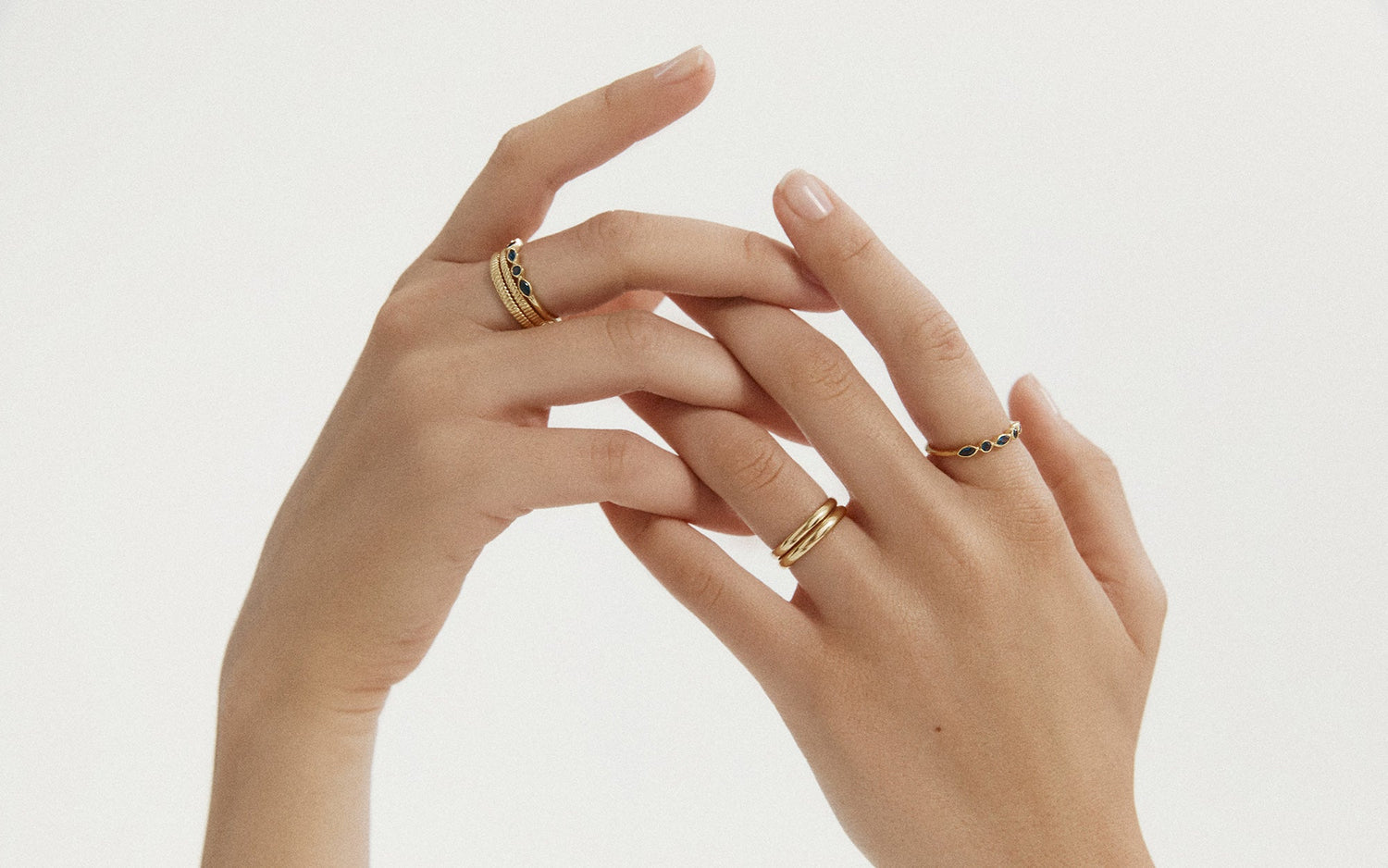 SYNERGY RING - ( 18k Gold Vermeil)  8