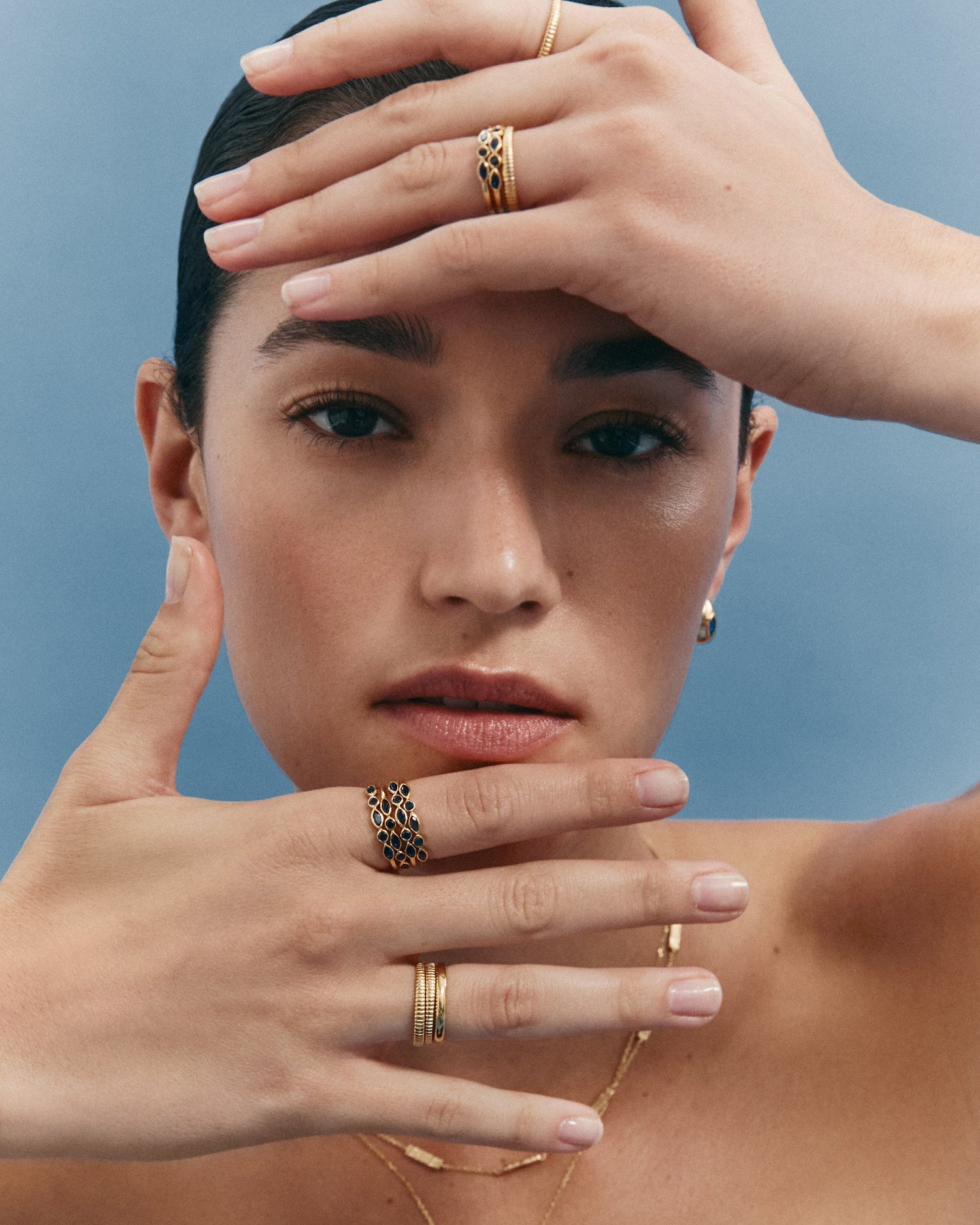 SYNERGY RING - ( 18k Gold Vermeil)  8