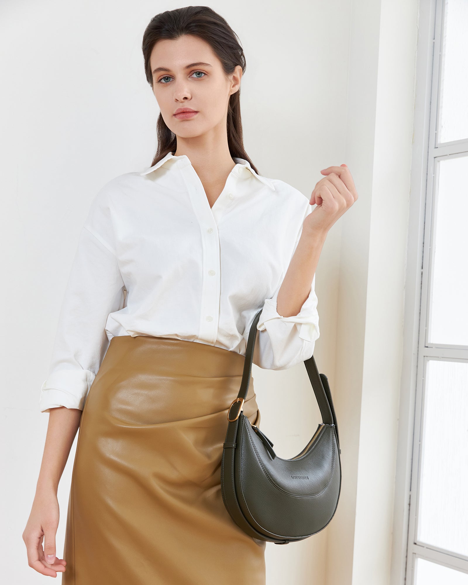 Lane Crossbody Bag - Olive