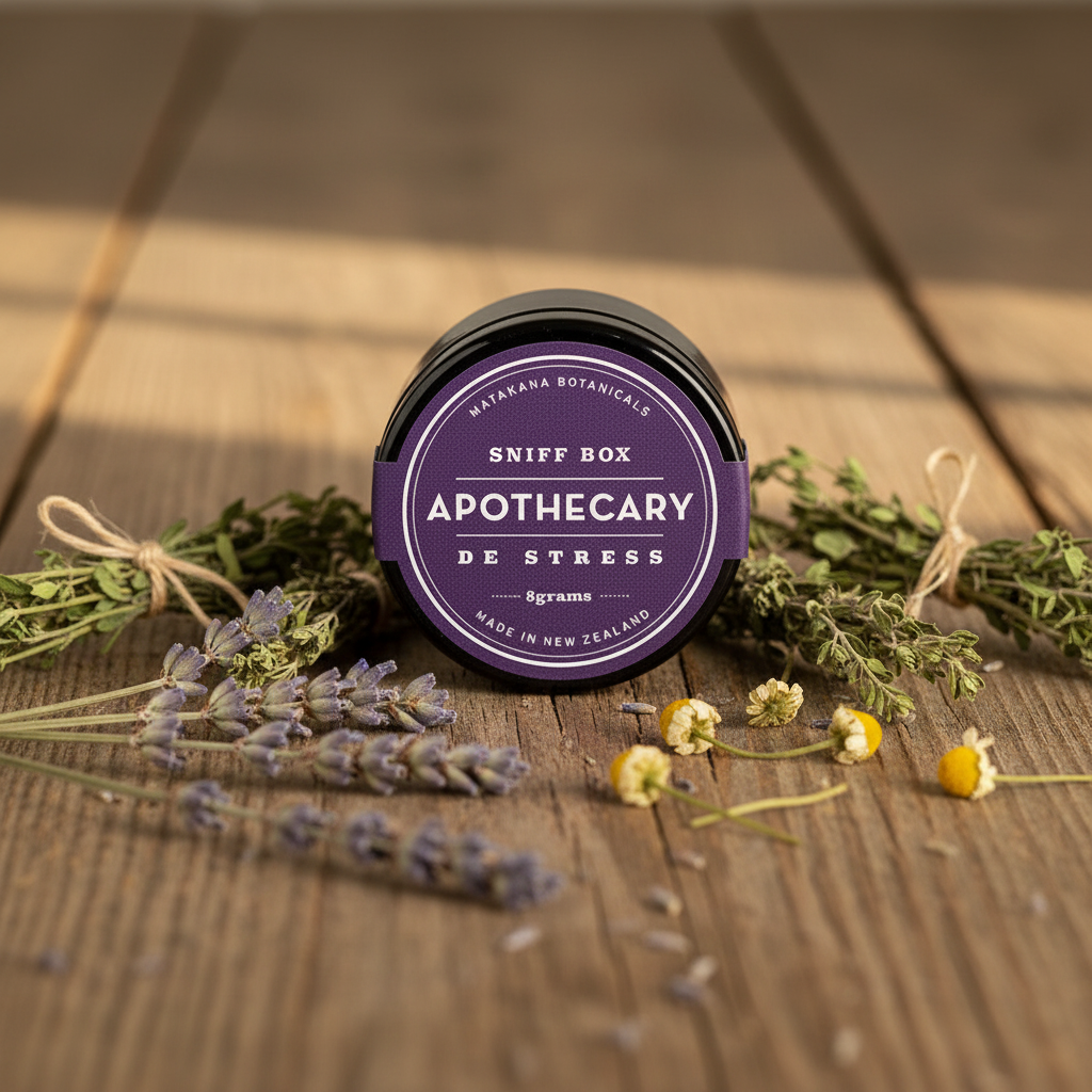 Matakana Botanicals Apothecary De Stress Sniff Box
