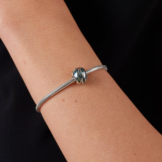 Ocean Paua - Bead Charm