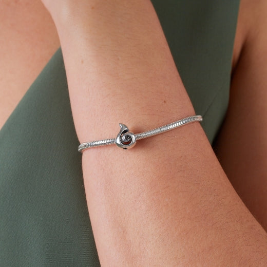 Koru (Growth) - Silver - Bead Charm