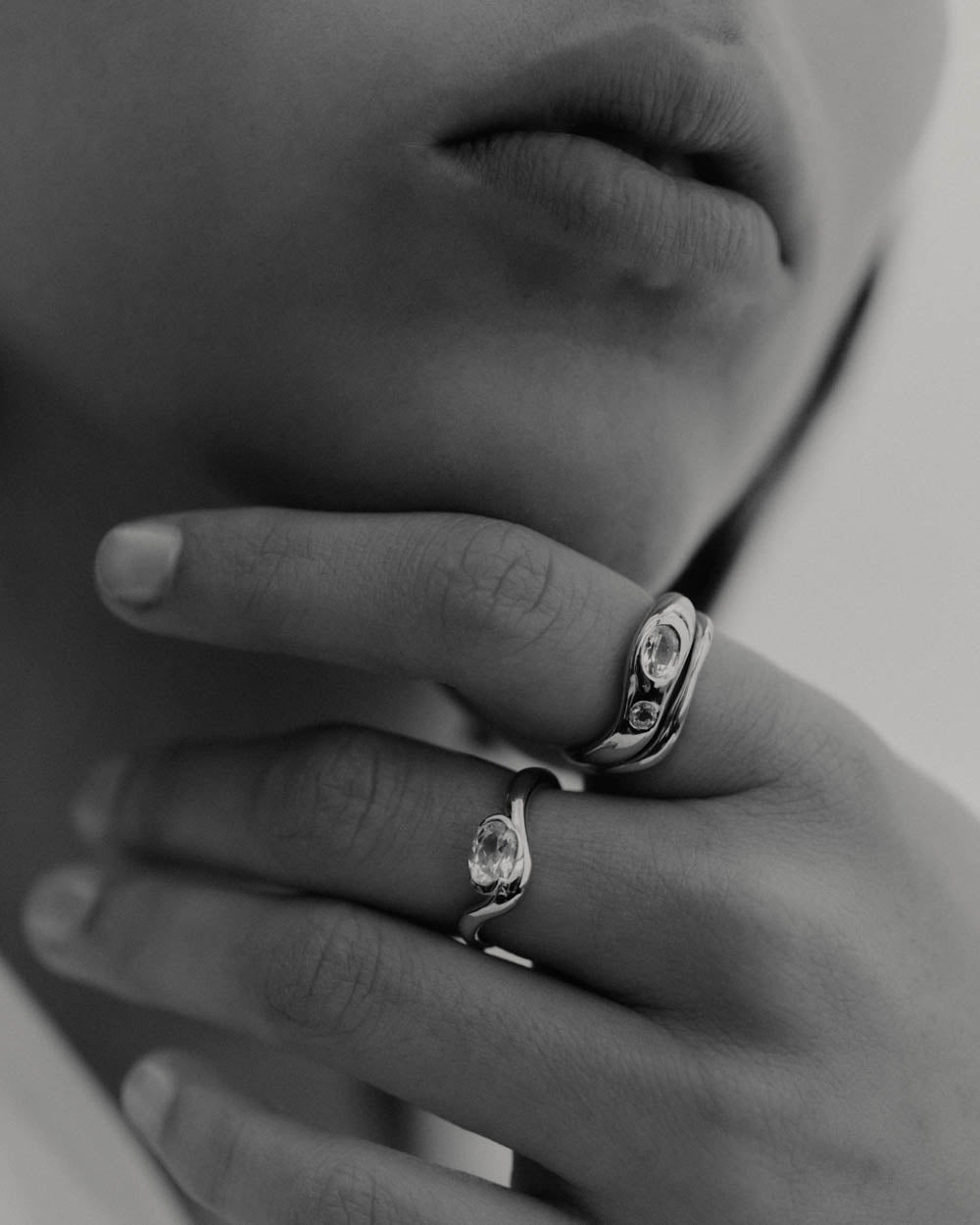 VESSEL RING (STERLING SILVER) - SIZE 7