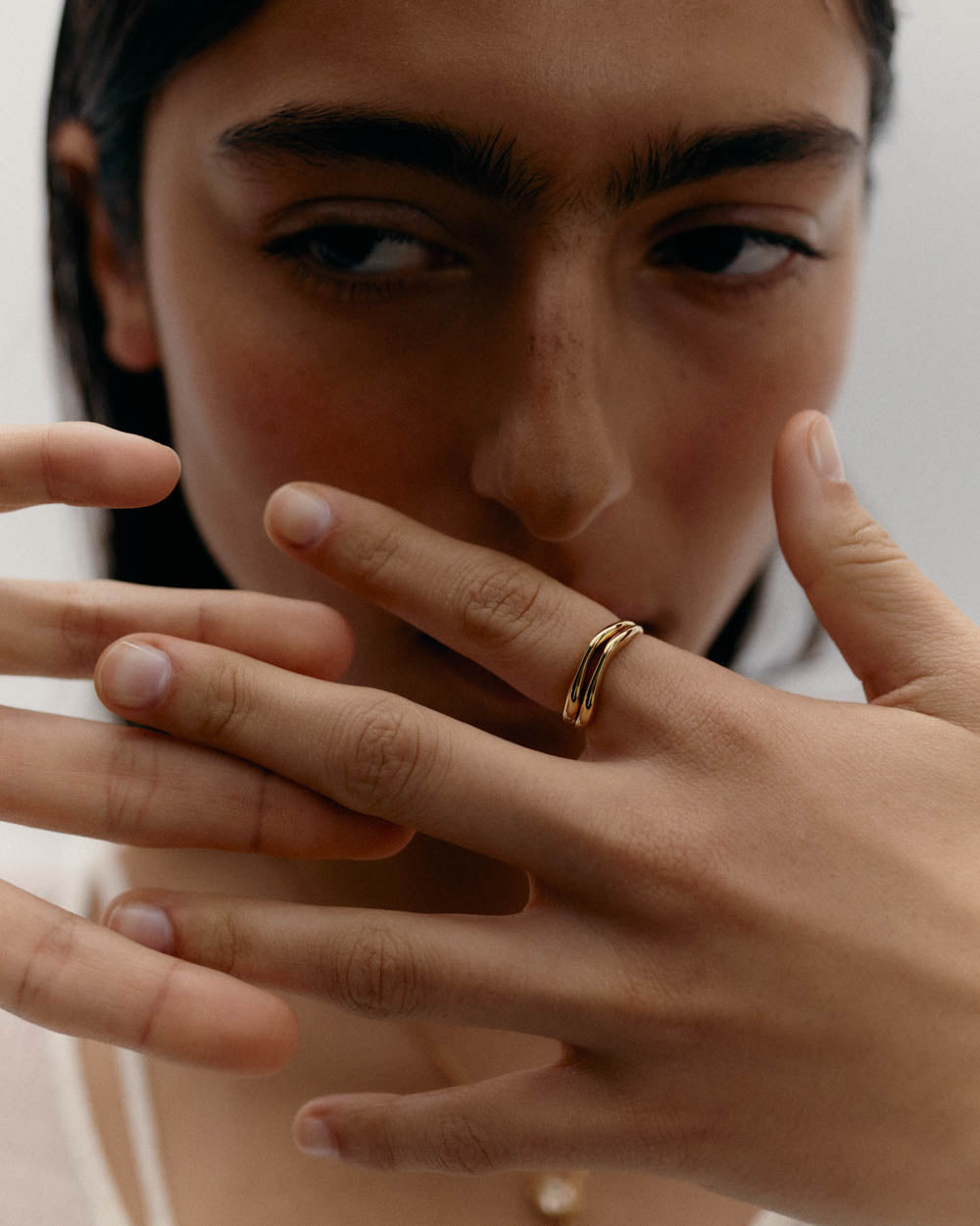 ALCHEMY RING (18K GOLD VERMEIL) - SIZE 7