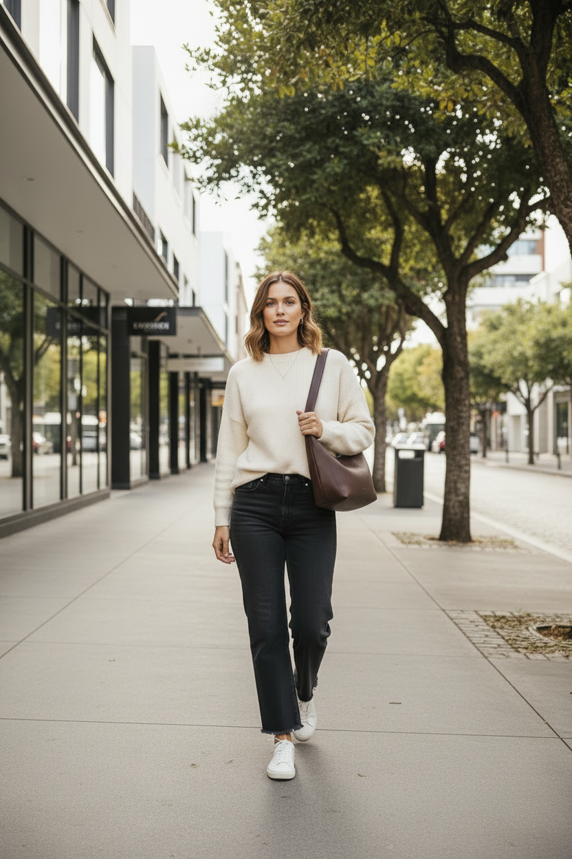 Louenhide Mini Monaco Shoulder Bag in Chocolate