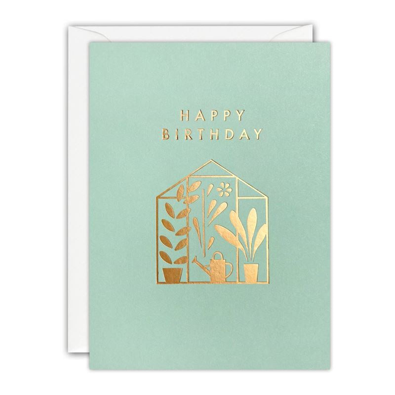 James Ellis - Glasshouse - Mini Birthday Card