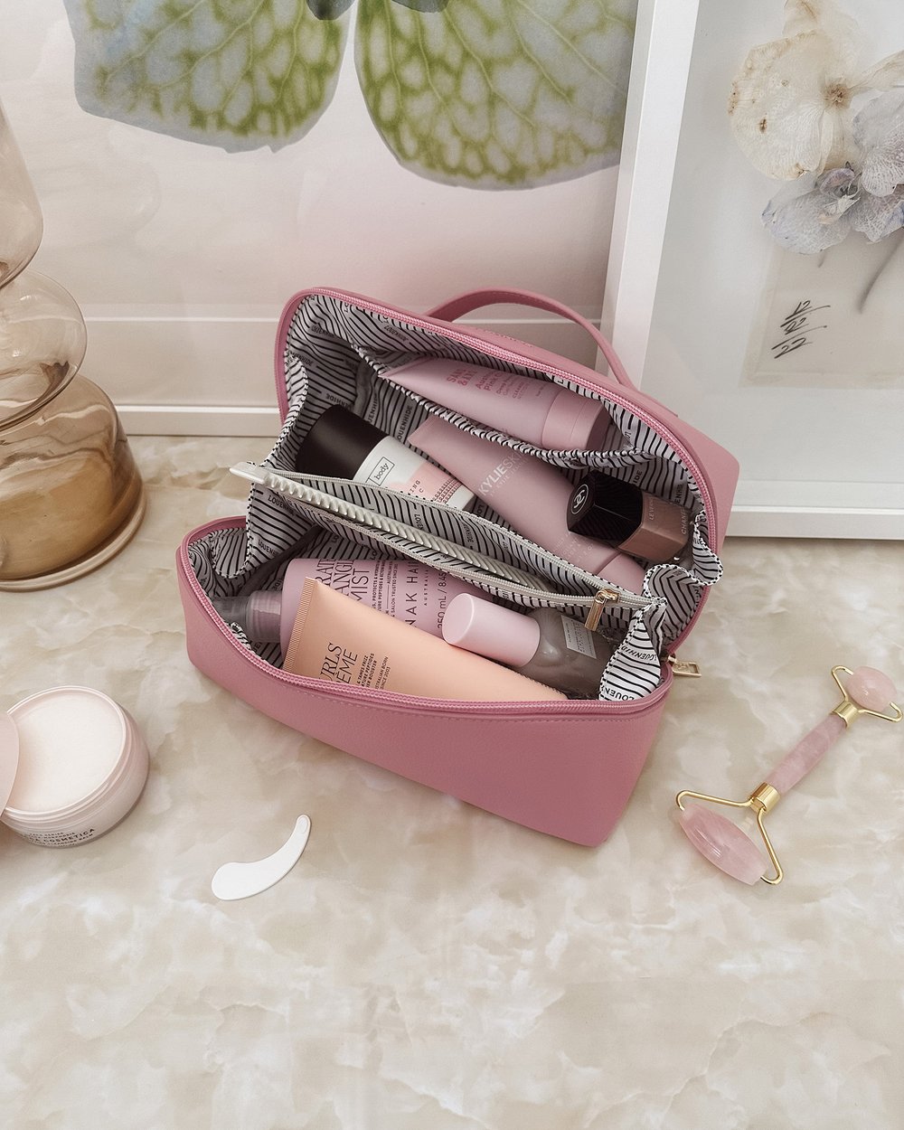 Mary Brianna Cosmetic Set - Bubblegum Pink