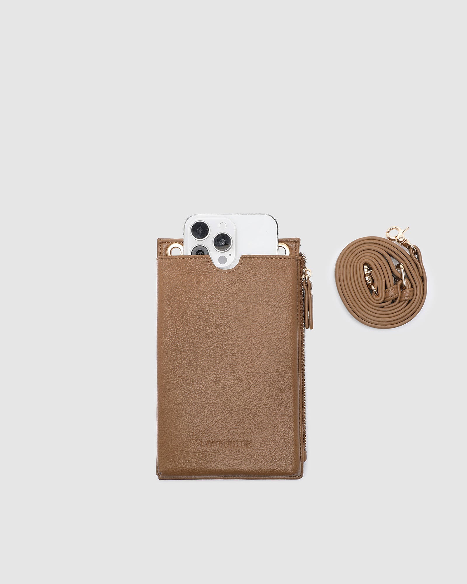 Suki Phone Bag - Caramel