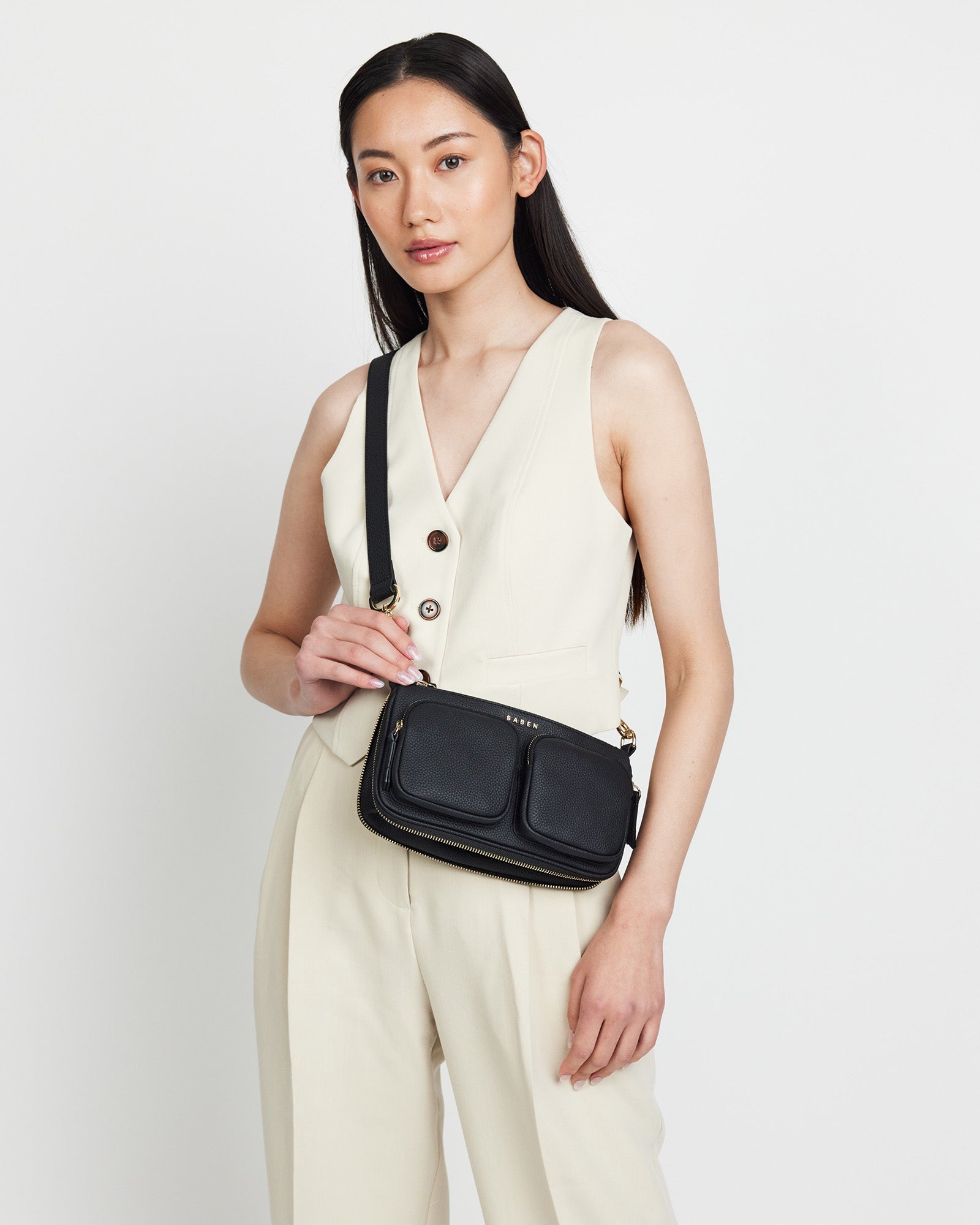 Nina crossbody bag black