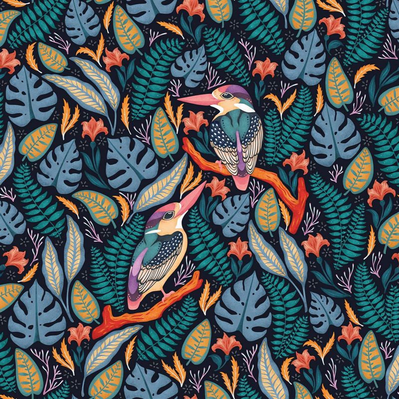 Catherine Marion - Kingfishers - Card