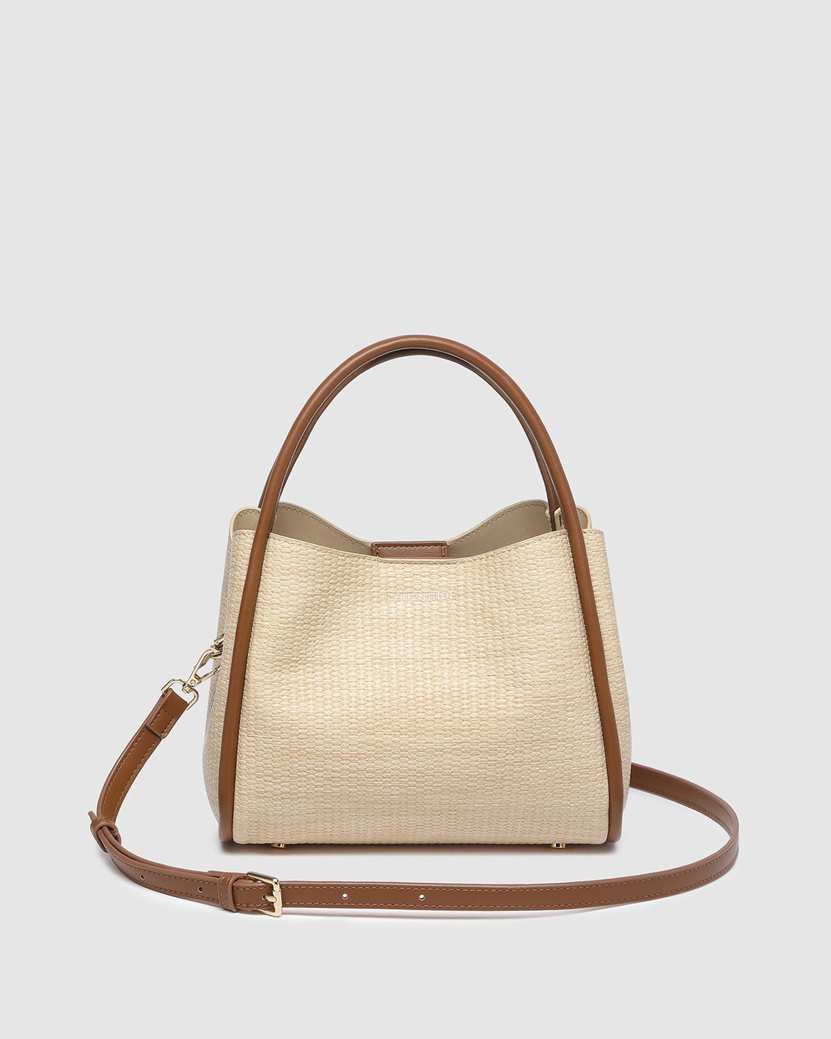 Steffie Mini Tote Bag - Natural/Tan