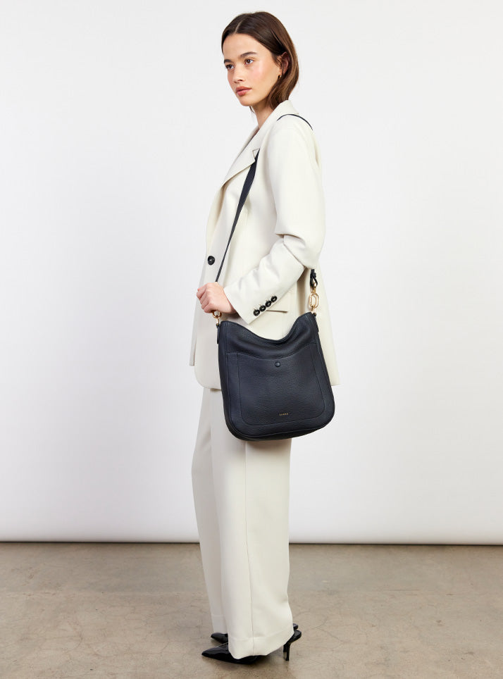 Rebe Shoulder Bag - Black Luxe