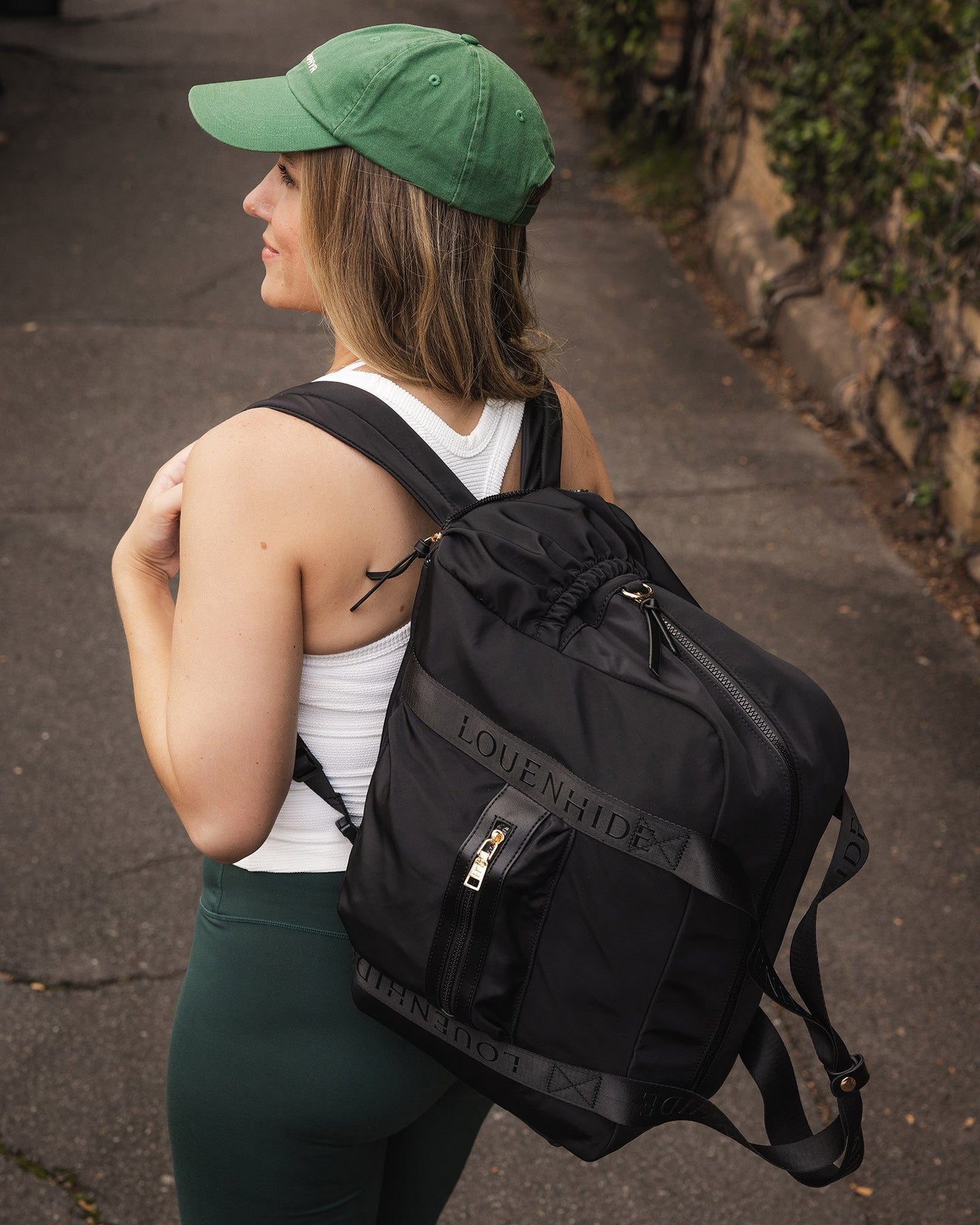 Jenn Nylon Travel Bag - Black