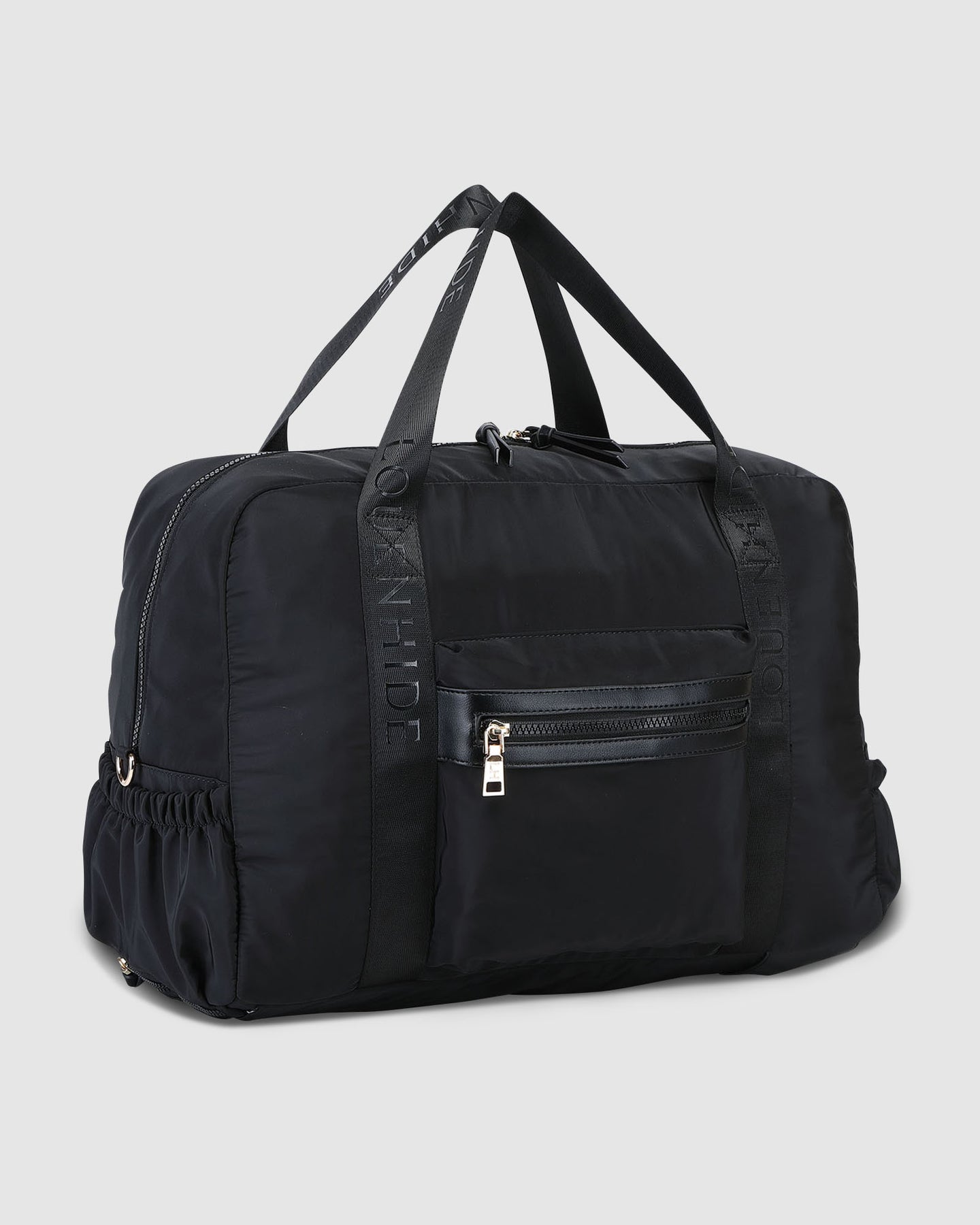 Jenn Nylon Travel Bag - Black
