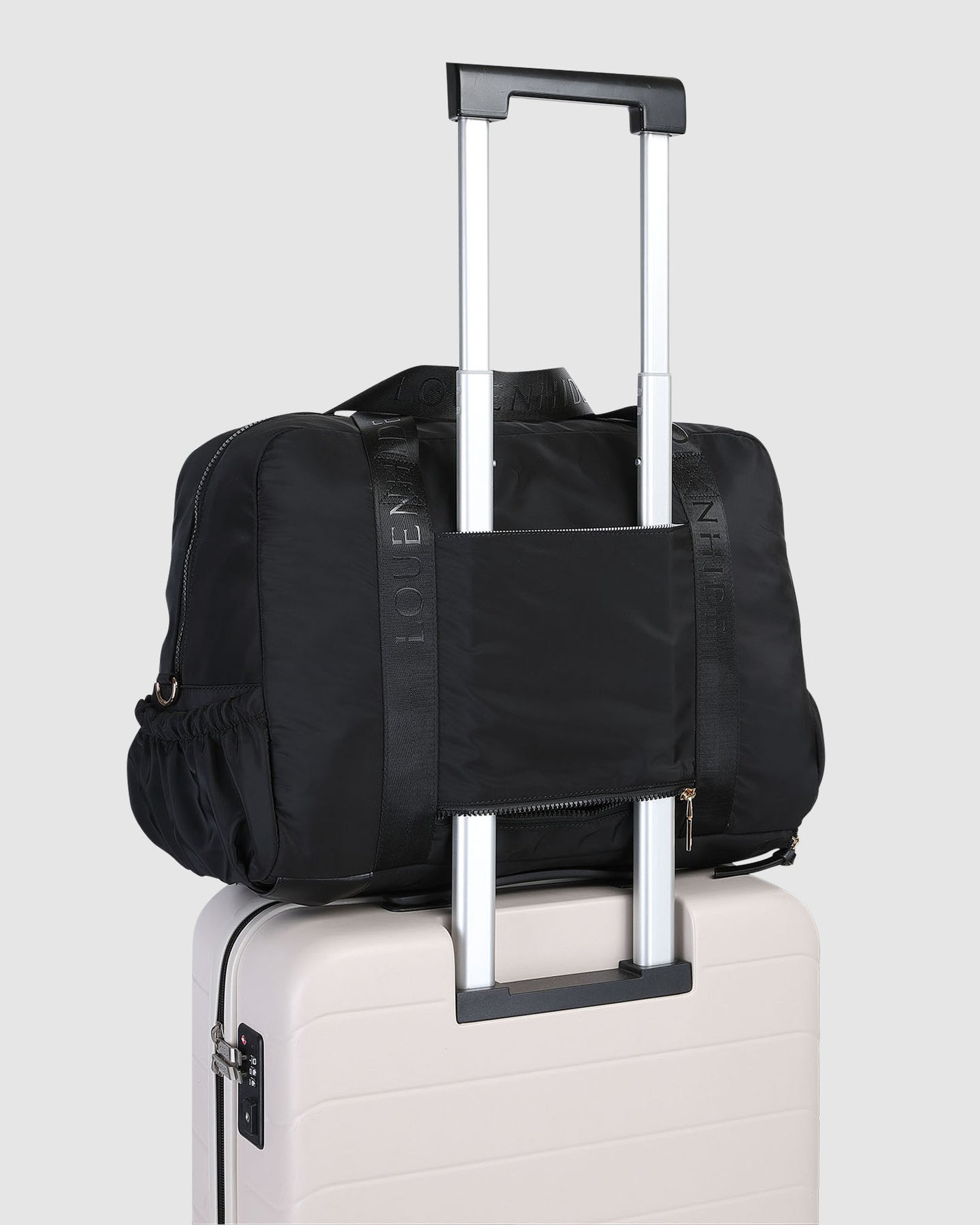 Jenn Nylon Travel Bag - Black