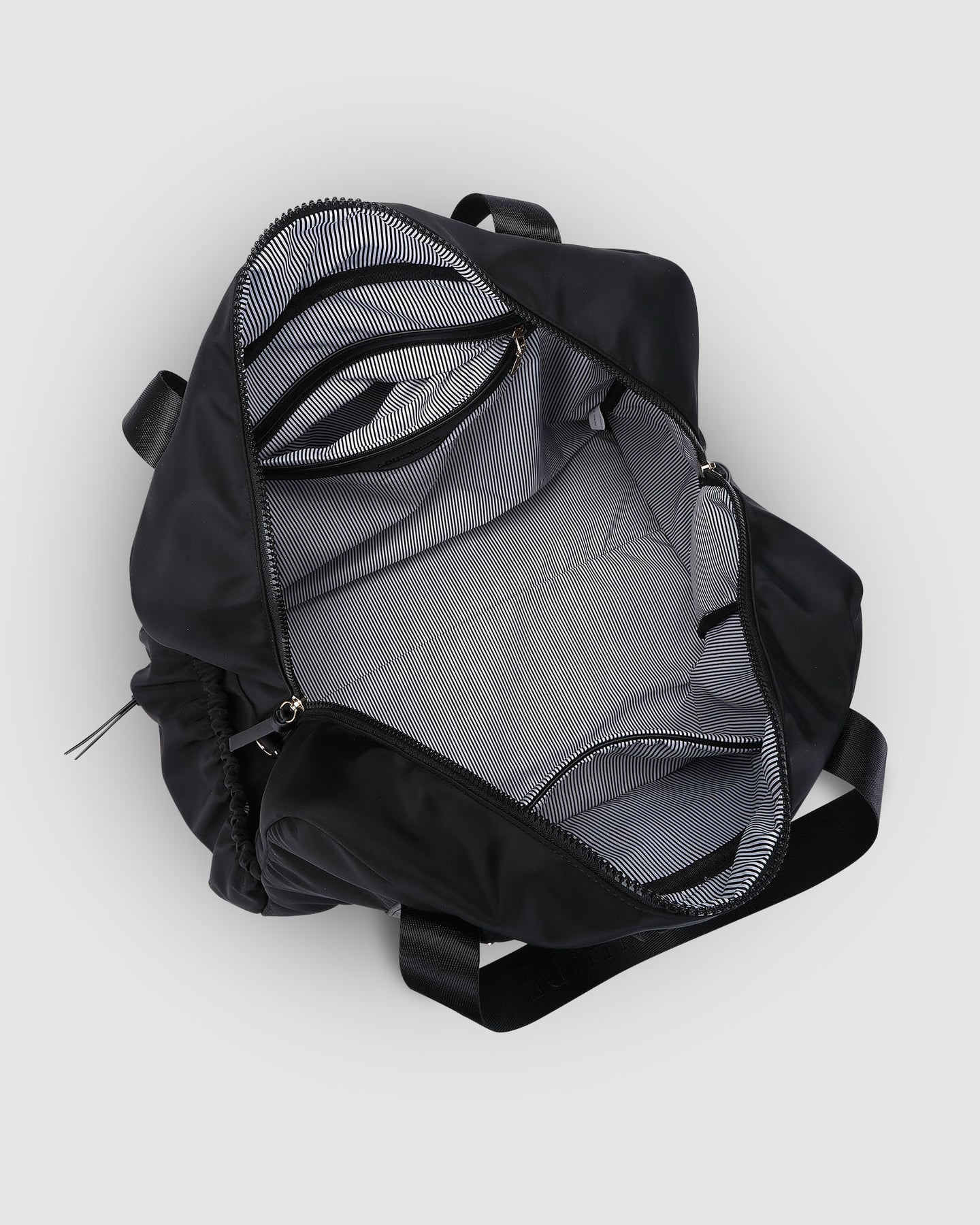Jenn Nylon Travel Bag - Black