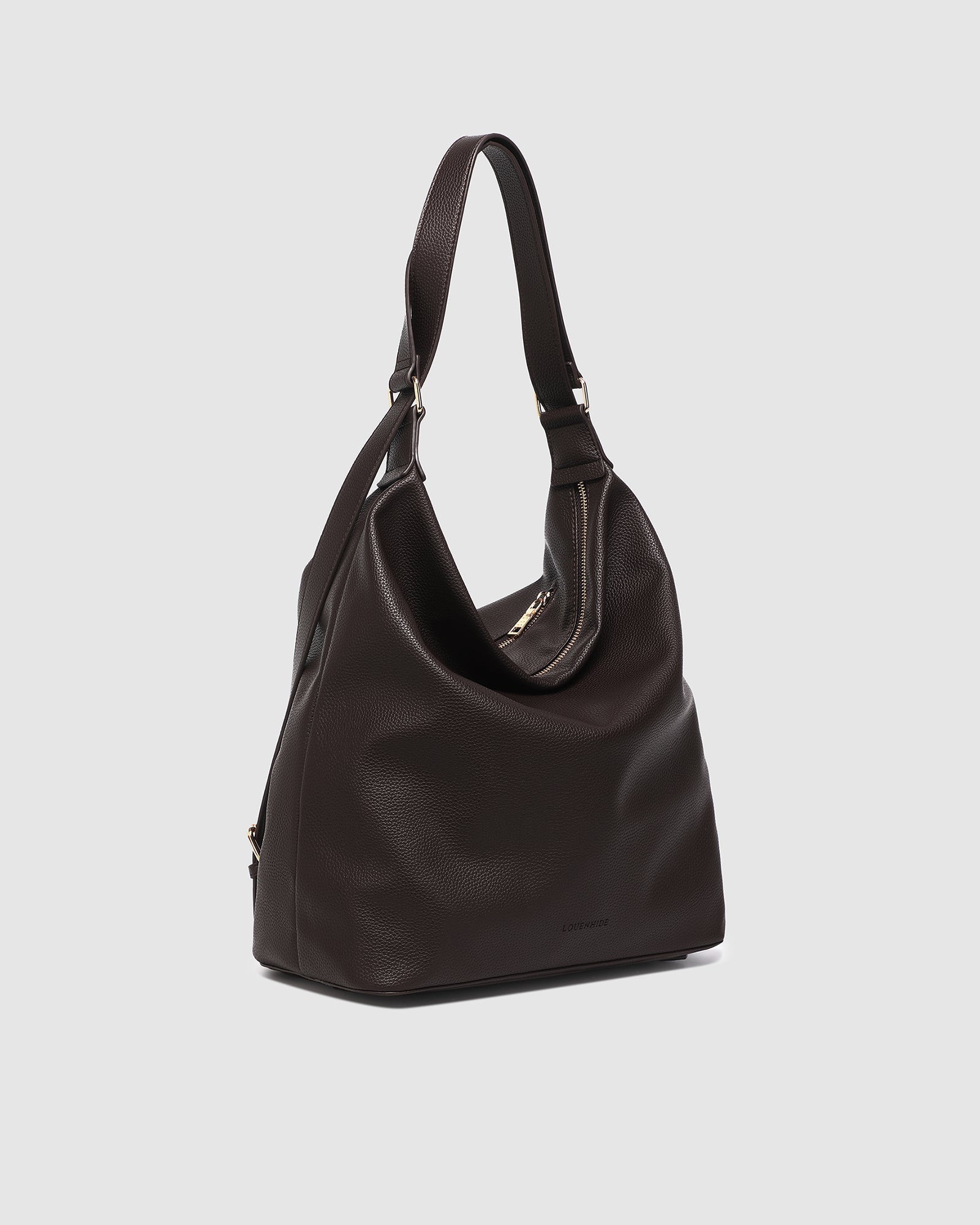 Miley Convertible Backpack - Chocolate