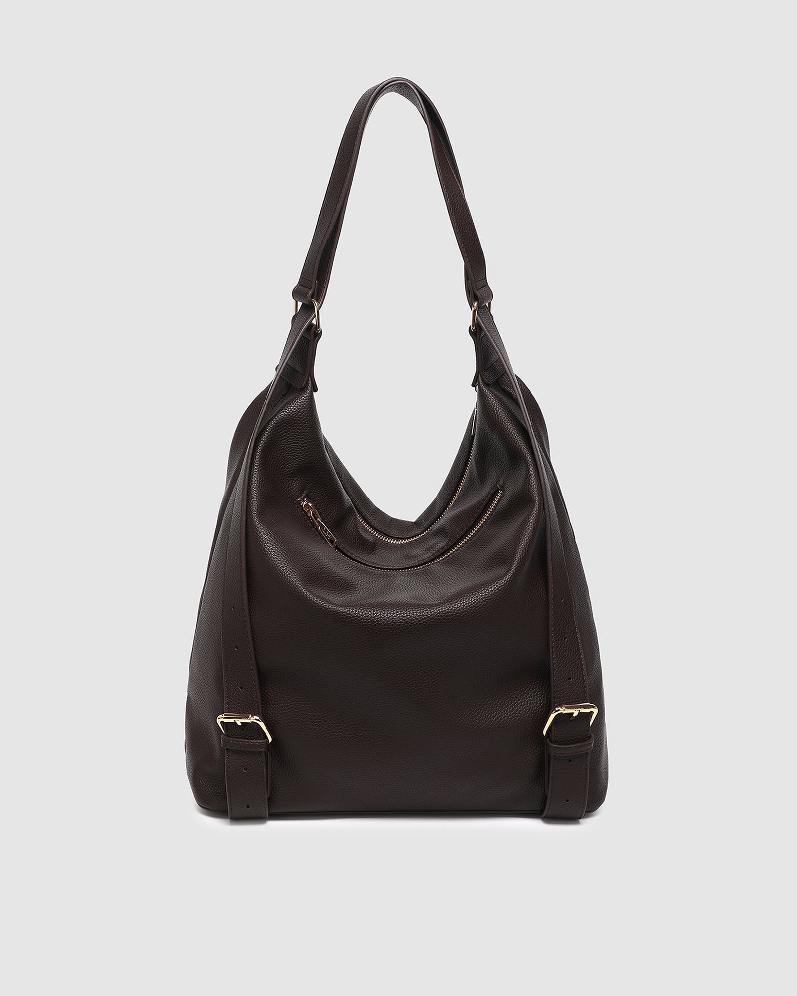 Miley Convertible Backpack - Chocolate